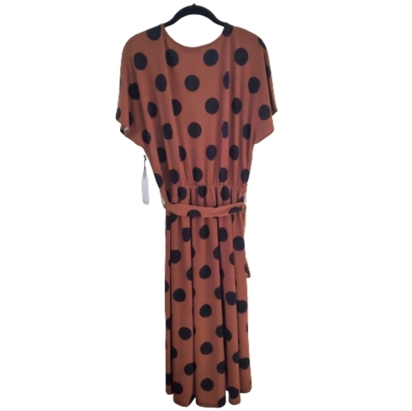 Dex Polka Dot Midi Dress NWT - Picture 7 of 10